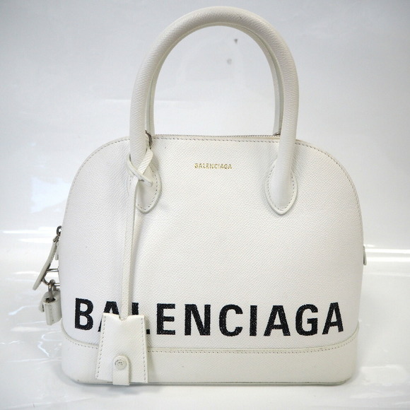 Balenciaga Bill Top Handle 2Way Handbag White - Picture 1 of 15